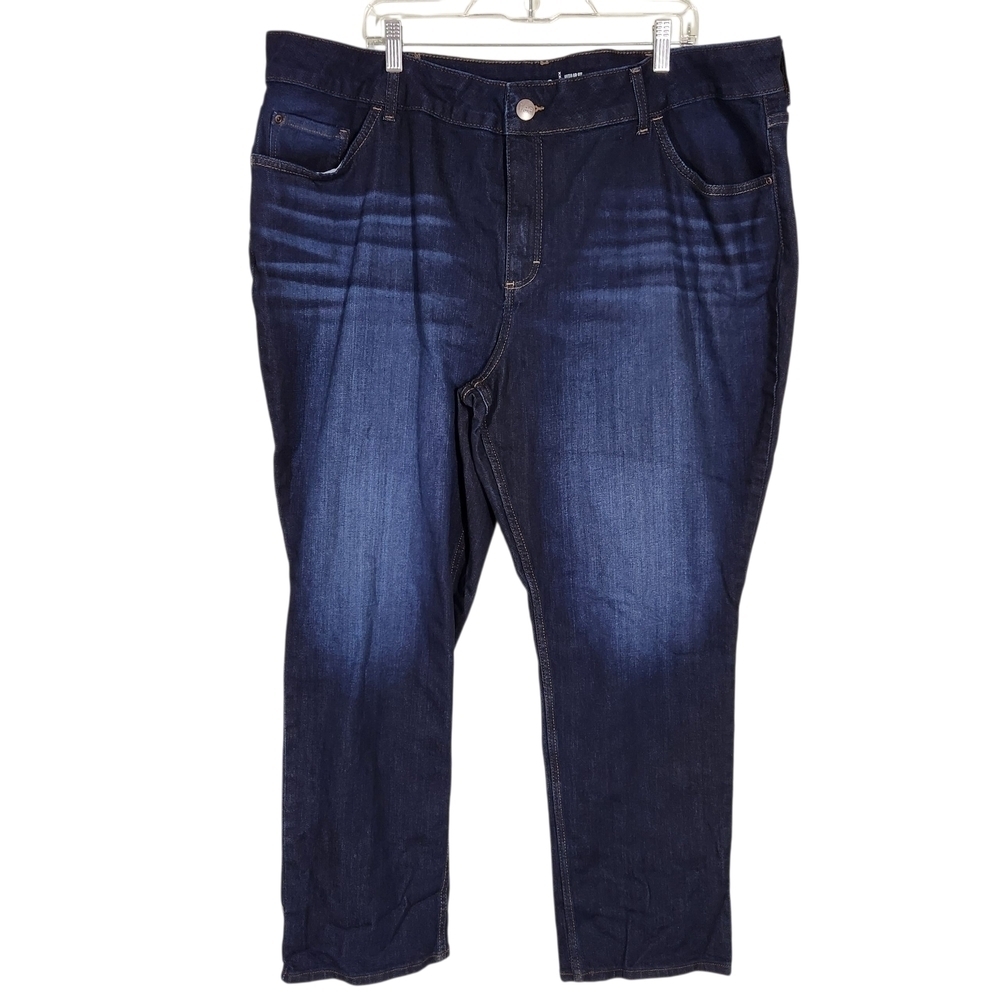 Lee Women's Straight Leg Regular Fit Jeans, Sz 26